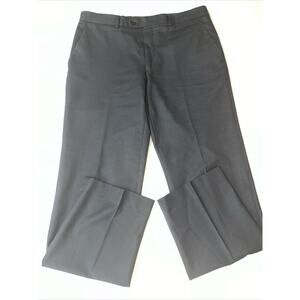 John Varatos Men’s Navy Nailhead Dress Pants‎ Poly/ Wool 34R